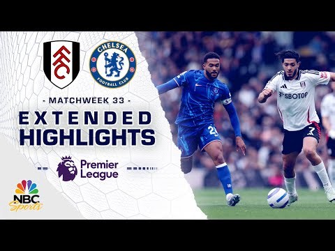 Fulham v. Chelsea | PREMIER LEAGUE HIGHLIGHTS | 4/20/2025 | NBC Sports