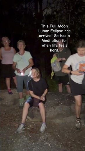 She has arrived! Eclipse. Practice! Flow! Be! #meditation #eclipse #fullmoon #prayer #compassion