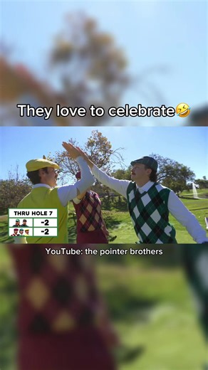 Golfing Adventures with the Pointer Brothers