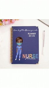 📅👩‍⚕️ Stay organized in style! Our Personalized Cartoon Doctor/Nurse 2025-2026 Planner is the perfect Nurse Week gift. Add a name to make it uniquely theirs! | Callie Gifts