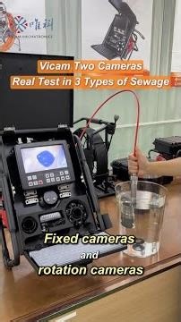 Can pipeline cameras capture clear footage in different water conditions? 💧📹