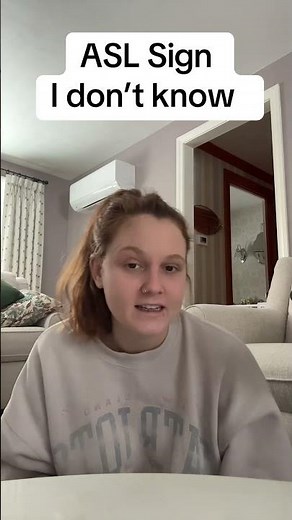 Learn How To Sign "I dont know" in ASL for Beginners | American Sign Language #shorts