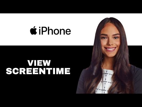 How to View Screen Time on iPhone 2025
