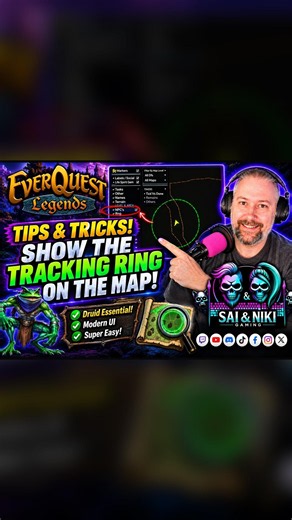 EverQuest Legends: Enable the Tracking Ring on Your Map! 🗺️ | Tips & Tricks