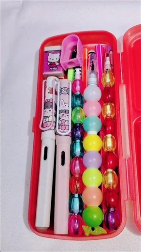 Fill Mickey mouse (14-4-2026)||Cool Stationery #pencilbox #pencilcase #stationery #shorts