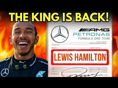👑 THE KING IS BACK! LEWIS HAMILTON RETURNS TO MERCEDES FOR 2026! 🔥🏎️💥