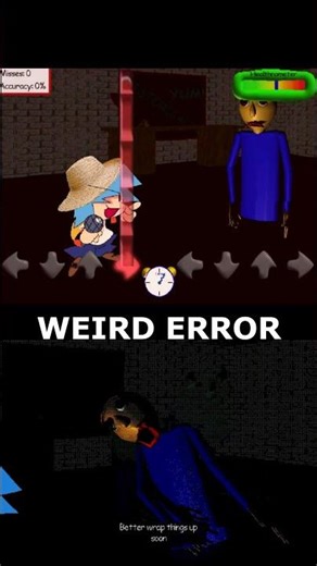 Baldi's Weird Error