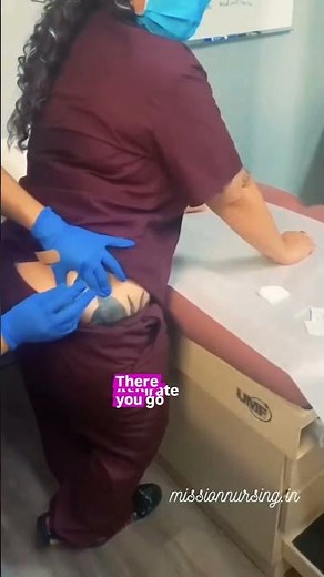 Intramuscular Injection (IM) Procedure Step-by-Step #medicalshorts