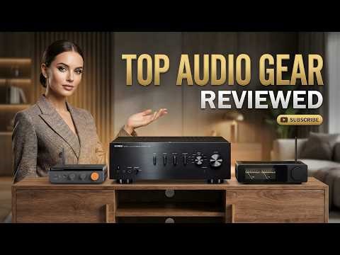 5 Best Budget Stereo Amplifiers In 2026 | Top Picks for Audiophiles!