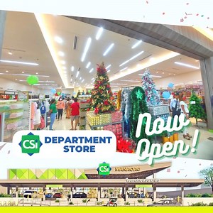CSI Department Store Manaoag is NOW OPEN! 🎉🎉 Visit us now at 📌 CSI Warehouse Club Manaoag, Sapang Manaoag Pangasinan. ⌚9 am - 7 pm Come and Visit CSI Manaoag. See you there! 😉 #GrandOpening #CSIMalls #CSIManaoag | CSI Department Store