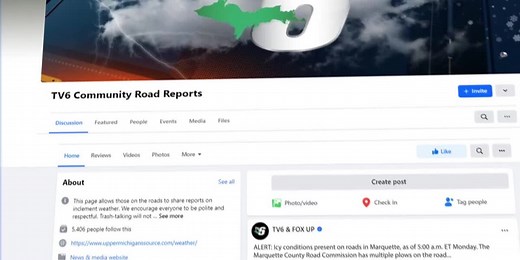 TV6 launches road reports Facebook group