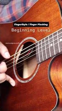 FingerStyle | Finger Plucking Beginning Level #shorts