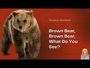 Brown Bear, Brown Bear, What Do You See?|Watch the Colors Come Alive! 🎨🖍️|Read Aloud Story for Kids