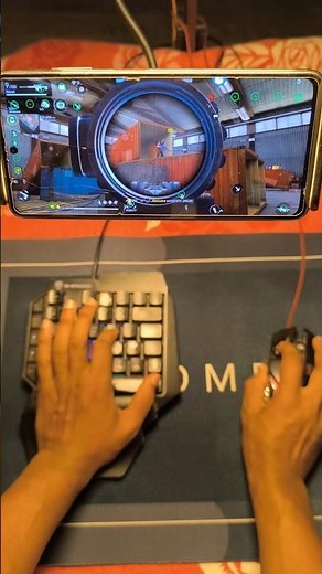 How to play free fire with keyboard mouse in mobile | ⌨️ 🖱📱 full setup without app no activation