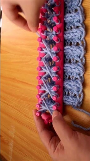 star stitch on loom knitting #crochet #loomknitting #crochetfashionworld #knitting