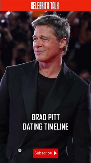 Brad Pitt's Complete Dating History (1984–2026) ❤️ #viral #trending #reels #celebrity