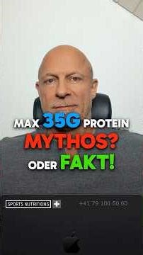 35g of protein per meal? Why this myth is FALSE