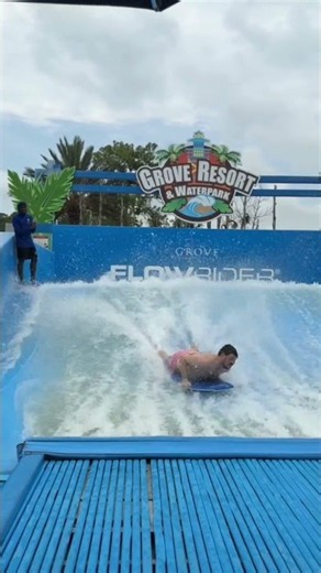 Having a blast at The Grove Resort & Water Park for National Water Park Day! #waterpark #orlando