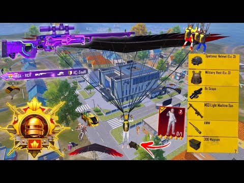 😍 MY NEW SEASON BEST SNIPER GAMEPLAY w/ AWM+p90 pubg Mobile