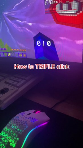 Triple Clicking Tutorial for Minecraft Gaming