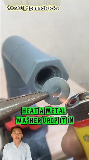 Remove Stuck PVC Threads Like a Pro #diy #shorts