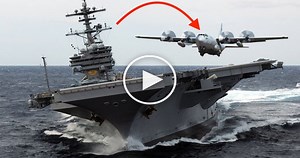 C-130 Hercules Landing on U.S.S Forrestal AIRCRAFT CARRIER - Fighter Jets World
