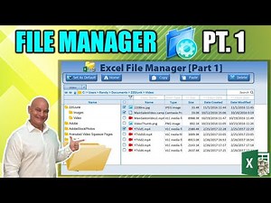 Tired of Folder Hell? Build This Excel File System Now [ File Manager Part 1]