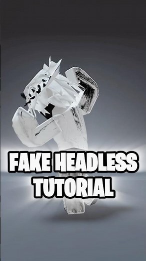 Working Fake Headless 2025 ✅ #roblox #robloxtutorial # #korblox #dahood