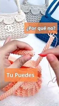 👜 Bolsos Tejidos en Trapillo #crochet