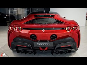 2025 Ferrari SF90 Stradale (1000HP) Hybrid Sound, Interior, Exterior