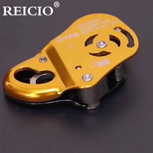 Self-braking Stop Descender Climbing Rope Grab for Rescue and Height Work Anti-falling Arrester