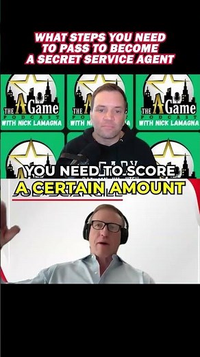 What steps you need to pass to become a secret service agent