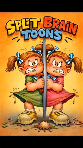 WHEN YOUR BRAIN ARGUES WITH ITSELF 🤯 Split Brain Toons