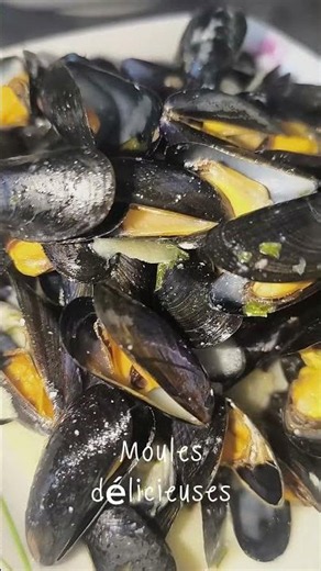 moules marinière à la crème fraîche