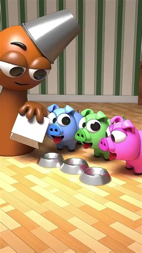 When Your Pets Fight Over Food 😂