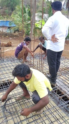 How to Install Roof Rebar Like a Pro | Reinforcement Details. #construction #heavycivil #shorts