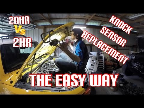 FJ Cruiser Knock Sensor (both) Replacement 2hr vs 20hr (Easy Way)