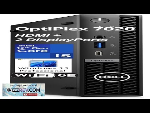 Dell OptiPlex 7020 MFF Business Desktop Computer 7000 Micro Form Factor Mini Review