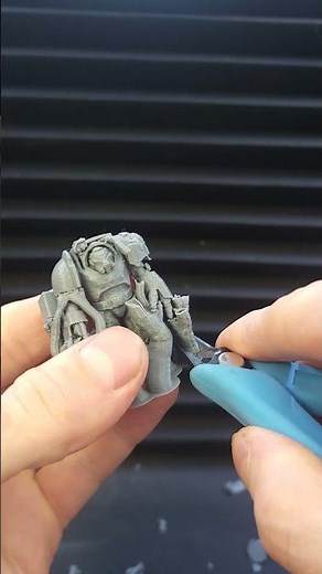3D Printing a Warhammer 40K Terminator Miniature 🔥