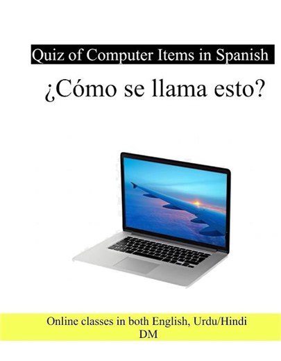 Daily Spanish vocabulary / about computer