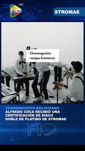 Boliviano colaboró con #Stromae #Cochabamba #F10Noticias #F10Bolivia #F10HD #Bélgica #multitude