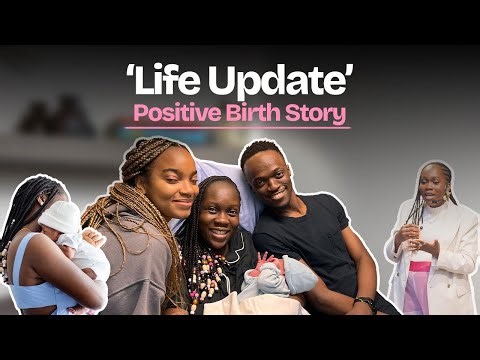 My Positive Natural Birth Story | Only 2 Minutes of Pushing!