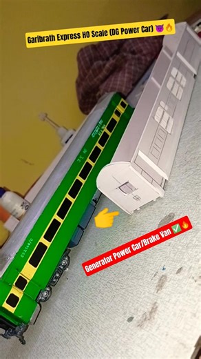 Garibrath Express Power Car #amazing 😍🔥 Handmade #model #train #shorts