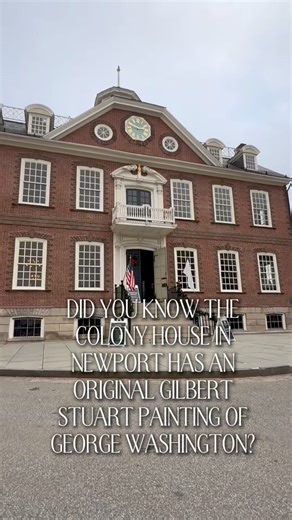 The colony house is one of the most important surviving civic buildings in New England. During the revolutionary era, it became a place for loyalty independence and governance were actively debated. Washington’s presence in Newport during the revolutionary. Elevated the colony house from a colonial government building to assemble of the transition from colony to nation.His portrait in this space represents the end of the British colonial rule, the birth of American self governance and civil auth