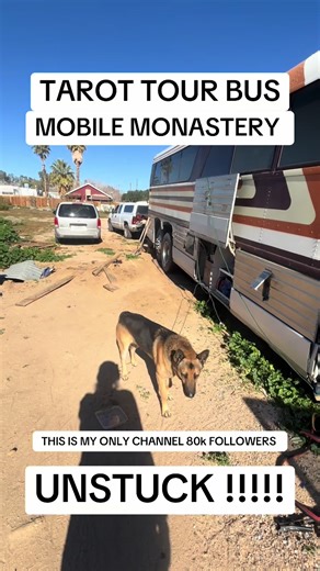 TAROT TOUR BUS MOBILE MONASTERY UNSTUCK !!!!! #tarot