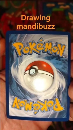 drawing mandibuzz pokemon card