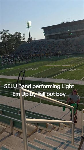 SELU Marching Band Performs 'Light Em Up' by Fall Out Boy
