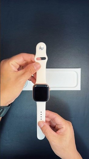 Unboxing Apple Watch Series 11 46mm Rose Gold with Light Blush Sport Band #applewatchseries11