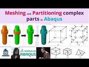 How to partition and use the Abaqus meshing module