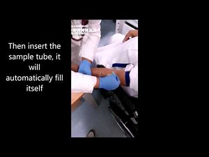 How to take blood from cephalic and basilic vein using a butterfly vacuum needle
